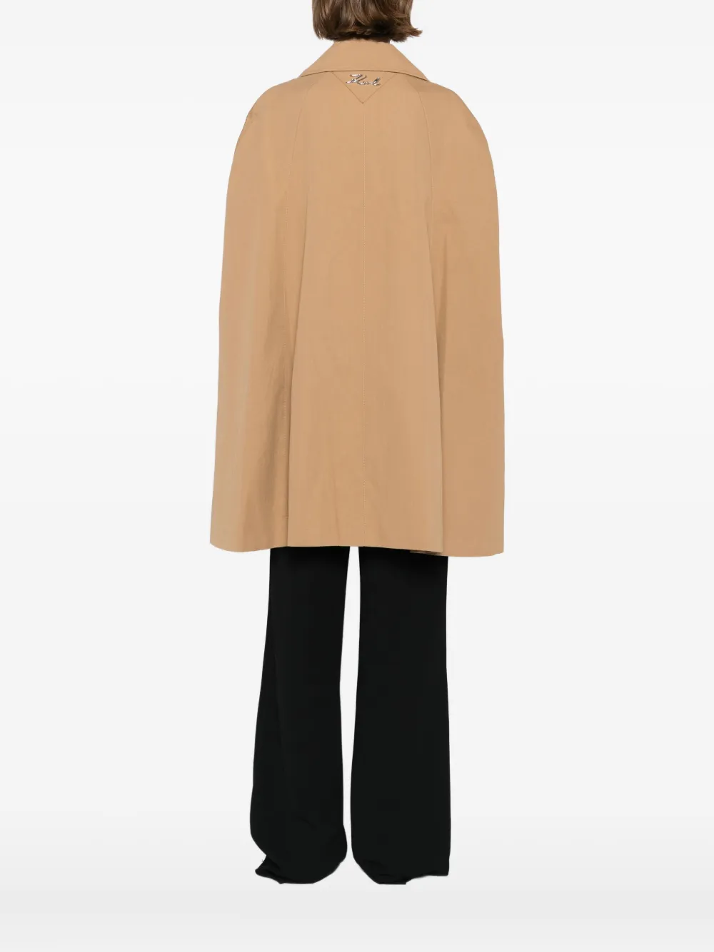 Karl Lagerfeld Trench cape Bruin