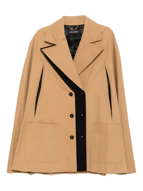 Karl Lagerfeld Cape im Trench-Look