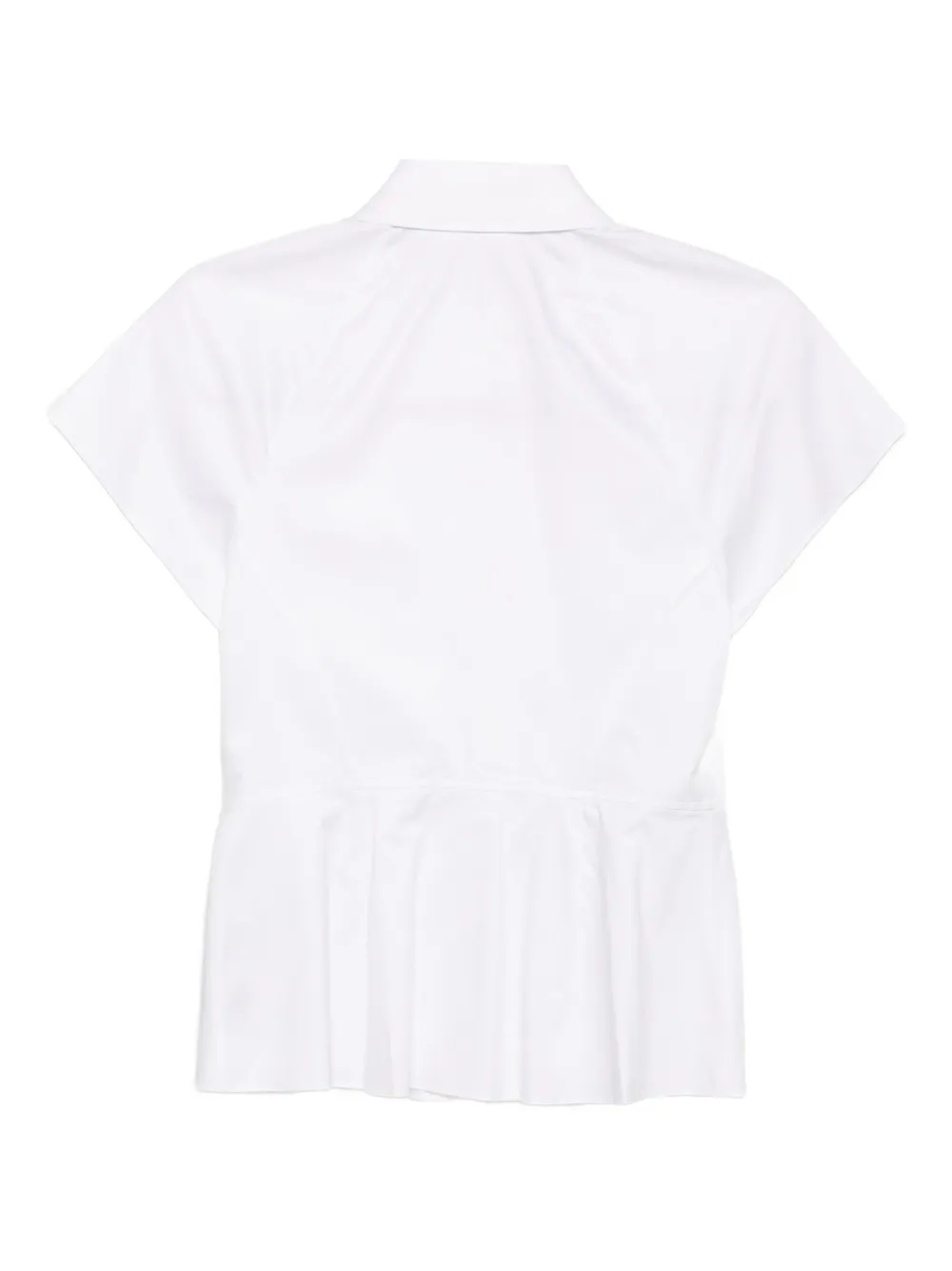 Karl Lagerfeld Shirt met ruches - Wit