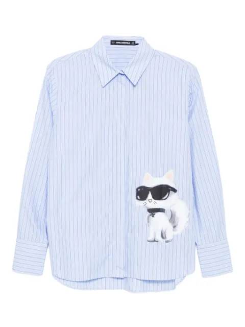Karl Lagerfeld graphic-print shirt