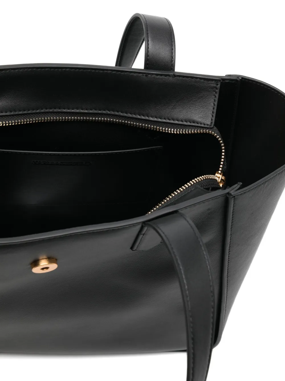 Karl Lagerfeld signature tote bag Zwart