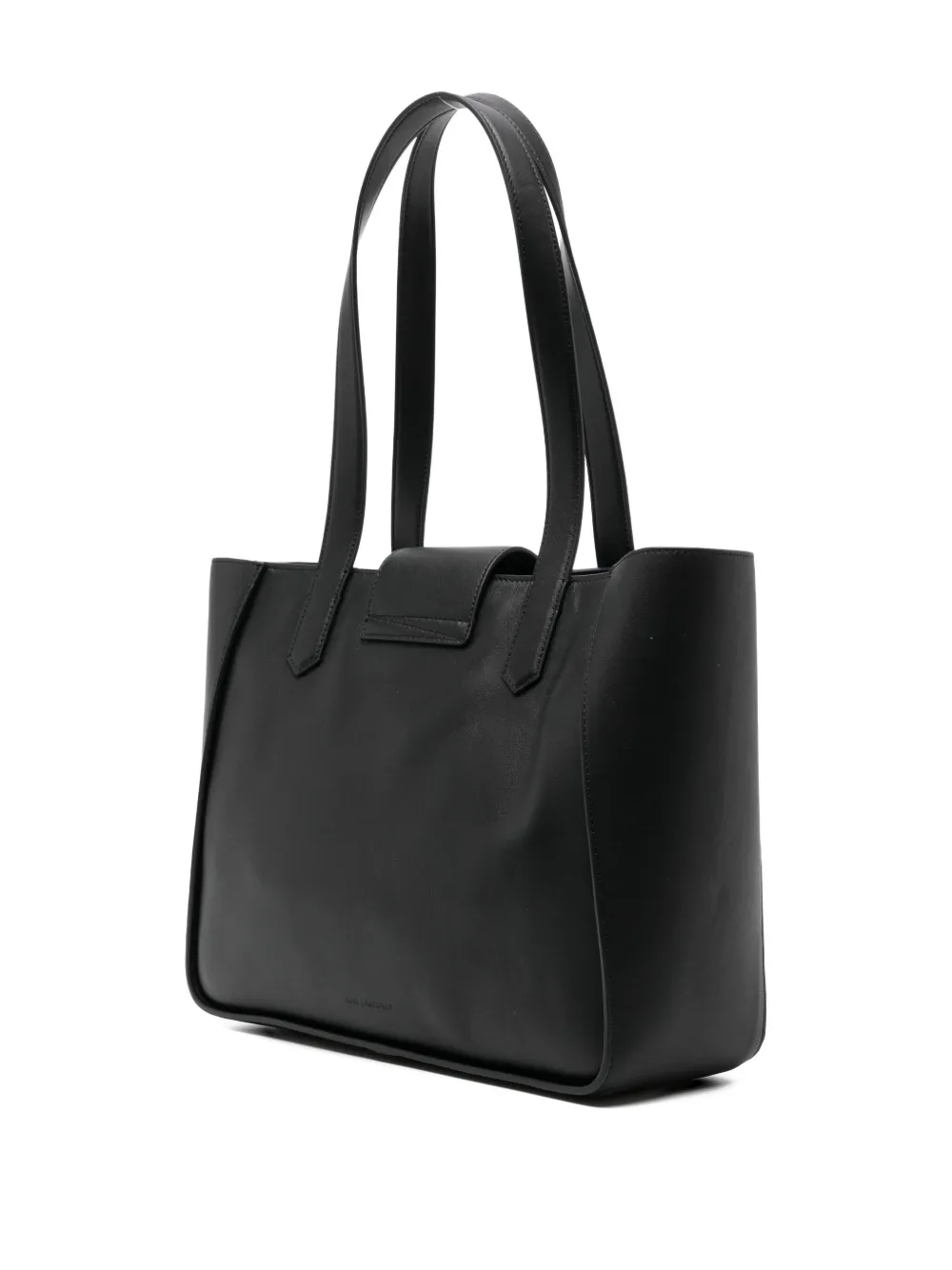 Karl Lagerfeld signature tote bag Zwart