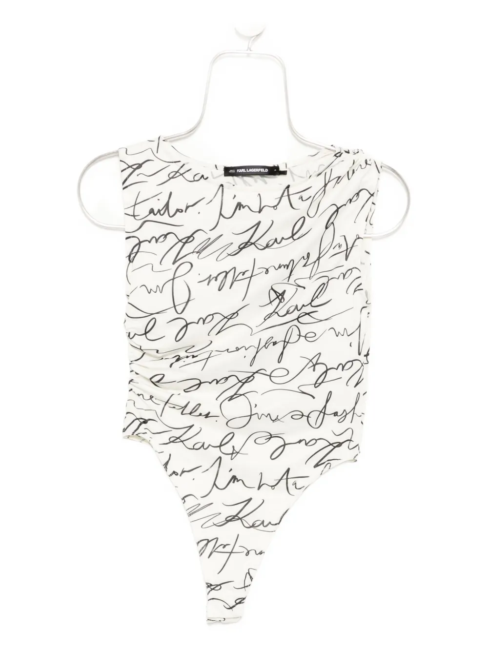 Karl Lagerfeld Shirt met kwastje Wit