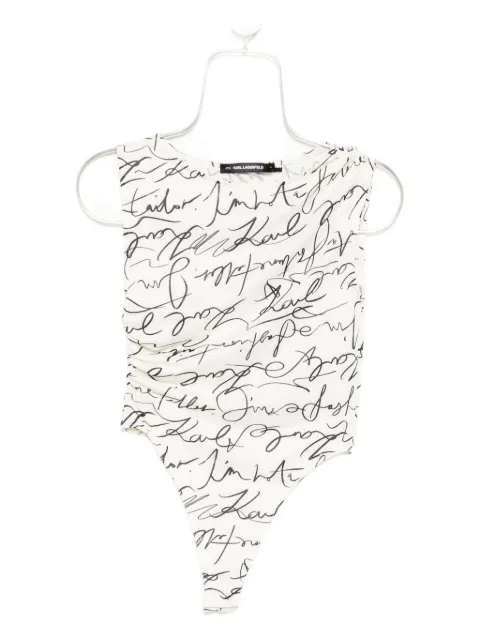 Karl Lagerfeld gathered blouse