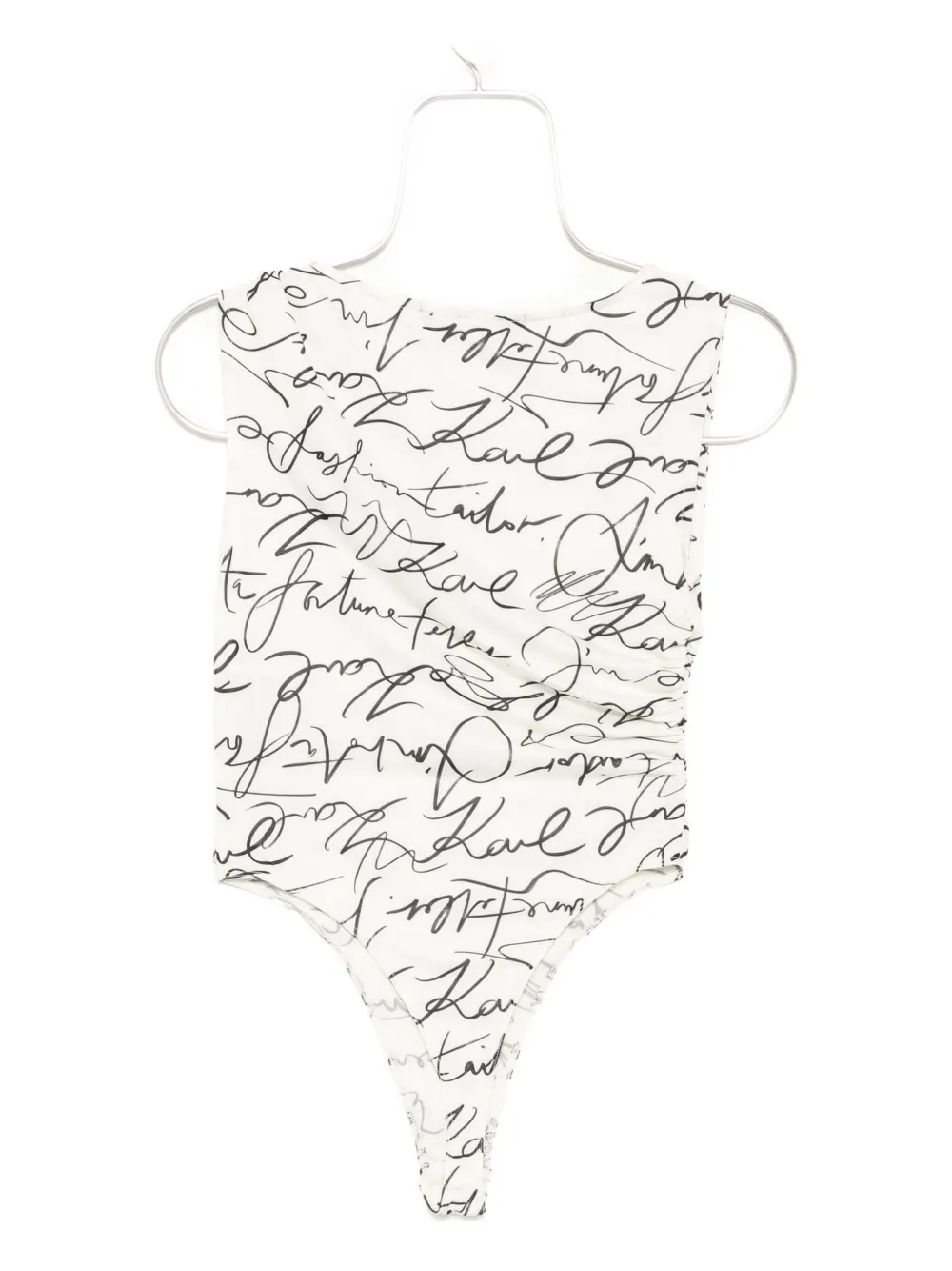 Karl Lagerfeld Shirt met kwastje Wit