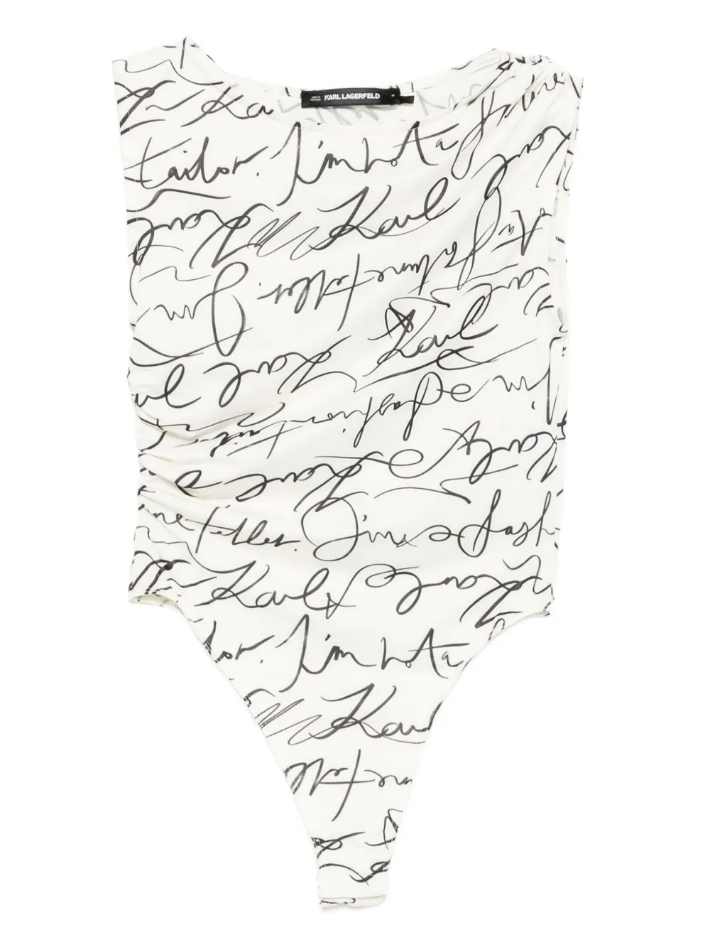 Karl Lagerfeld Shirt met kwastje Wit