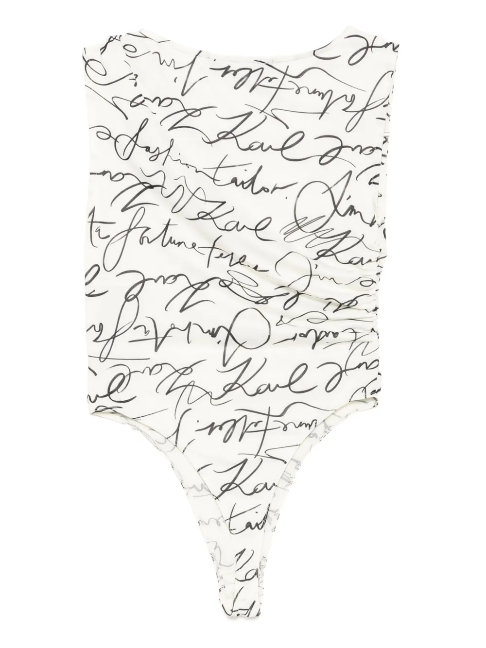 Karl Lagerfeld Shirt met kwastje - Wit