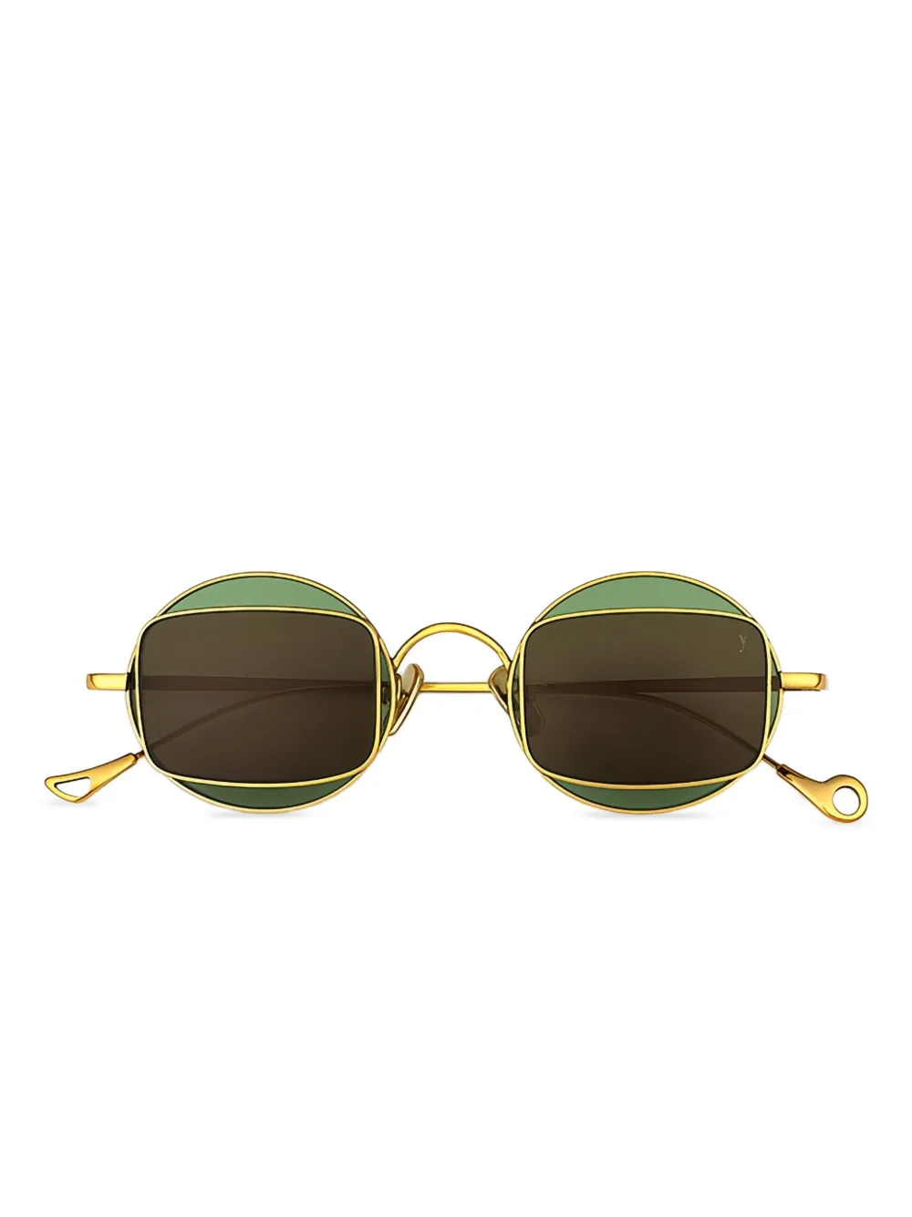 Eyepetizer Smooth round-frame sunglasses Goud