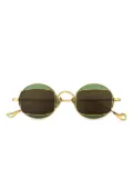 Eyepetizer Smooth round-frame sunglasses - Gold