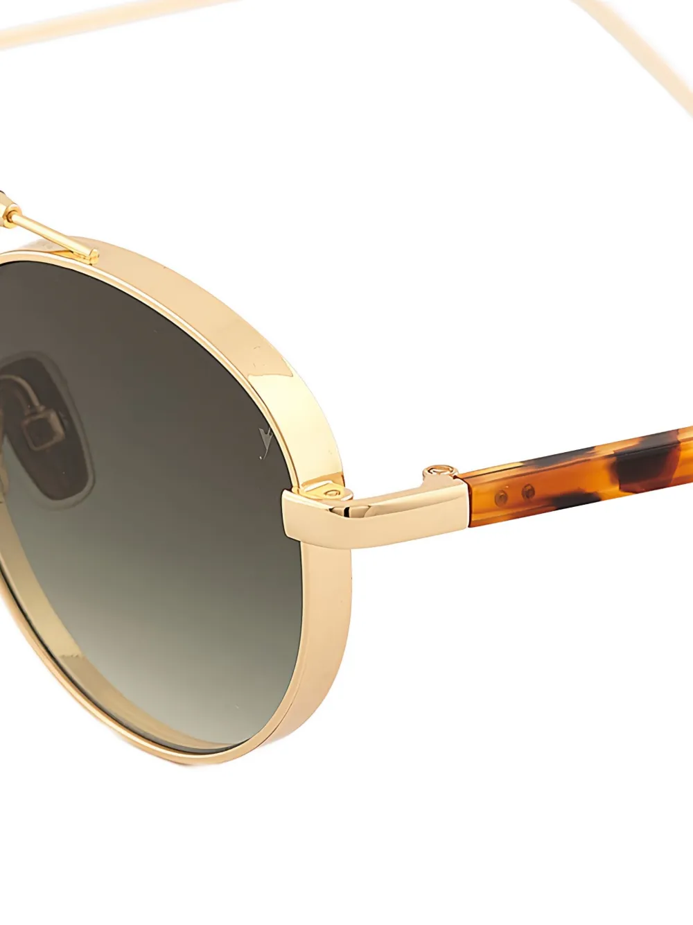 Eyepetizer gold-tone round-frame sunglasses Goud