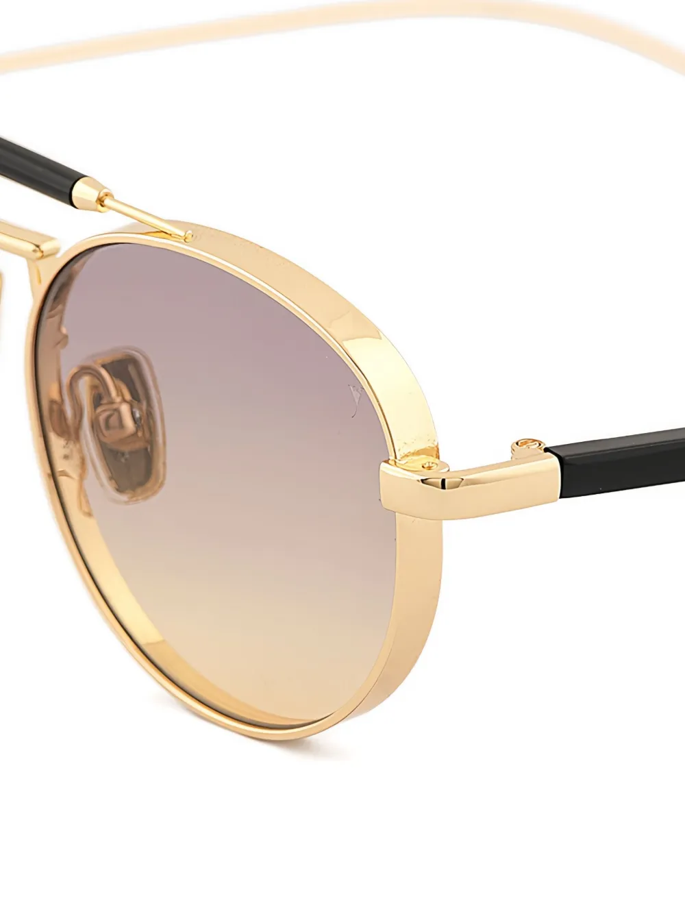 Eyepetizer gold-tone round-frame sunglasses Goud
