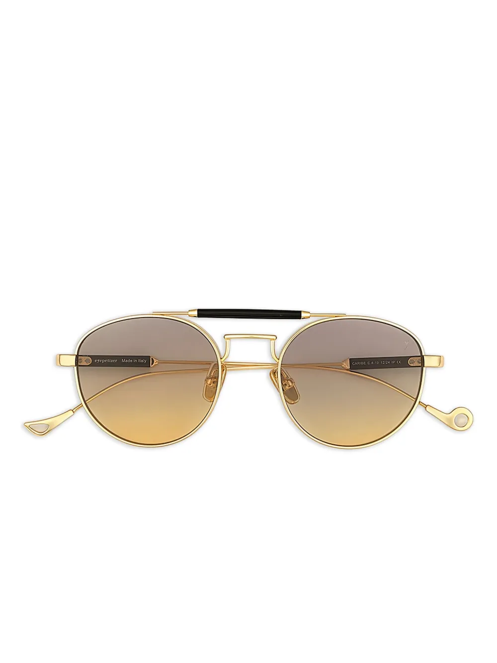 Eyepetizer gold-tone round-frame sunglasses Goud