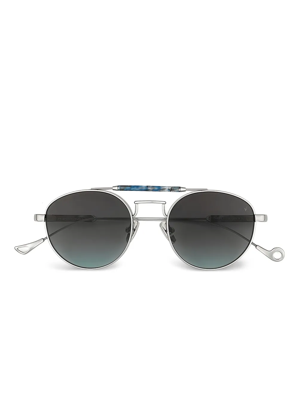 Eyepetizer metal round sunglasses Zilver