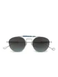 Eyepetizer metal round sunglasses - Silver