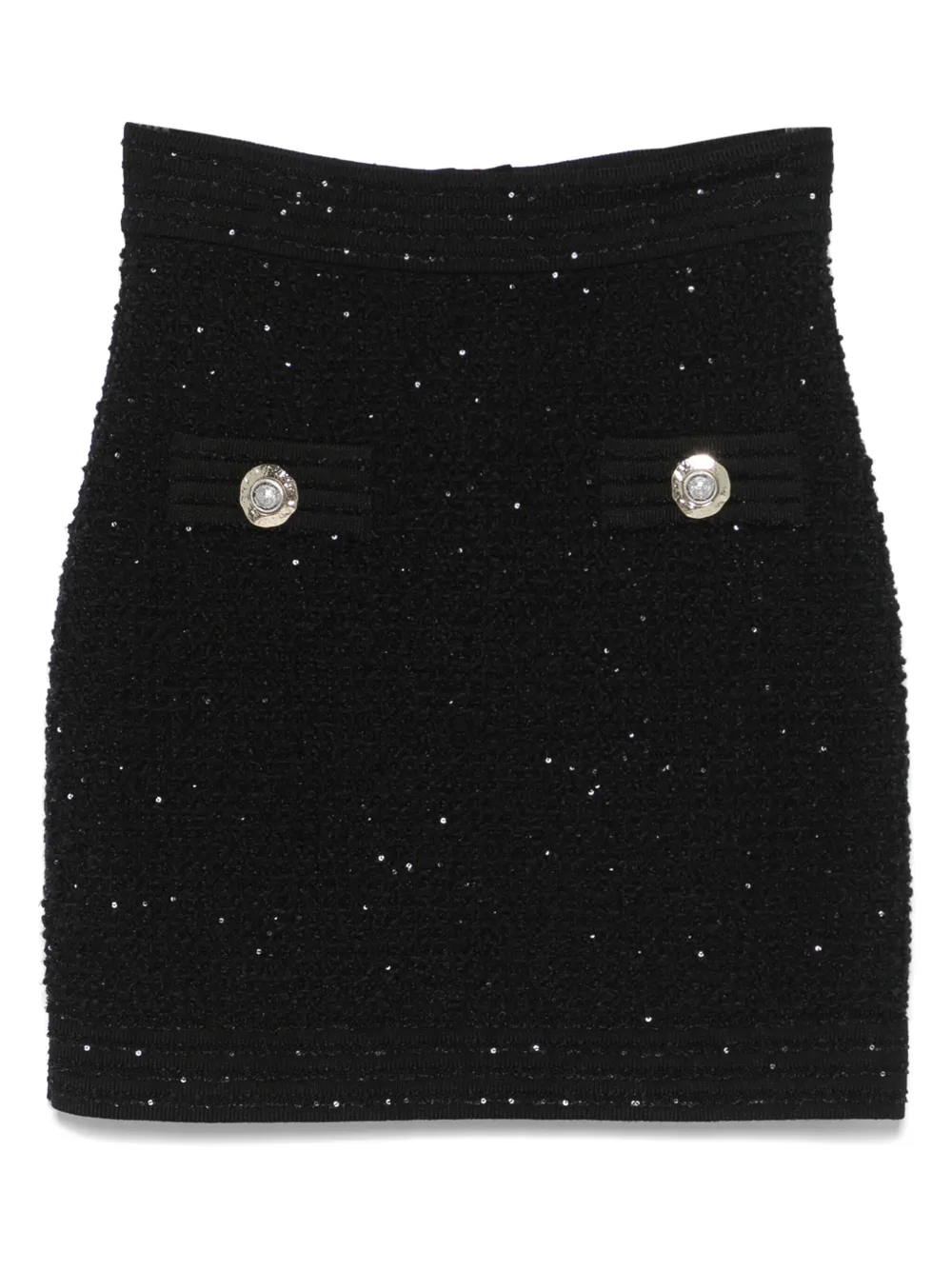 Balmain falda de cintura alta | negro | Image 1