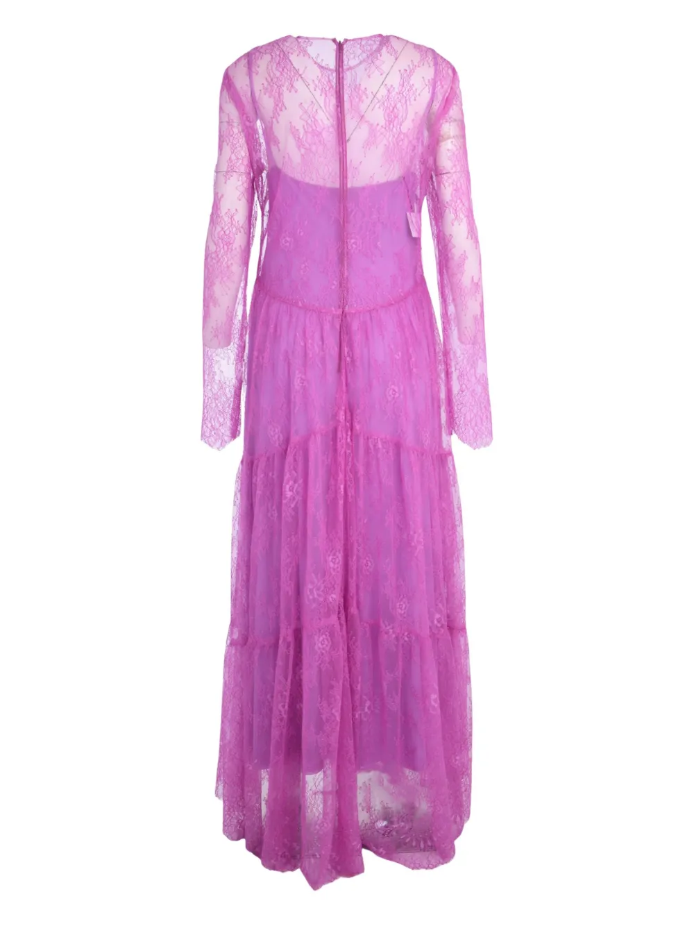 Philosophy Di Lorenzo Serafini lace tiered dress - Paars