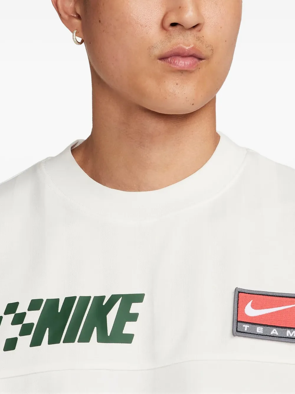 Nike T-shirt met logoprint Wit