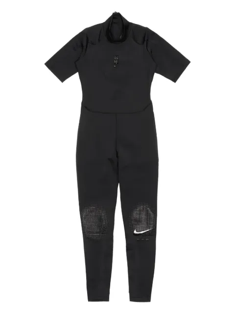 Nike zipped short-sleeve jumpsuit