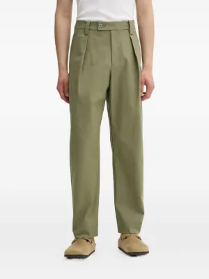 WACKO MARIA Wacko Maria Pleated Trousers | Brown | FARFETCH MY