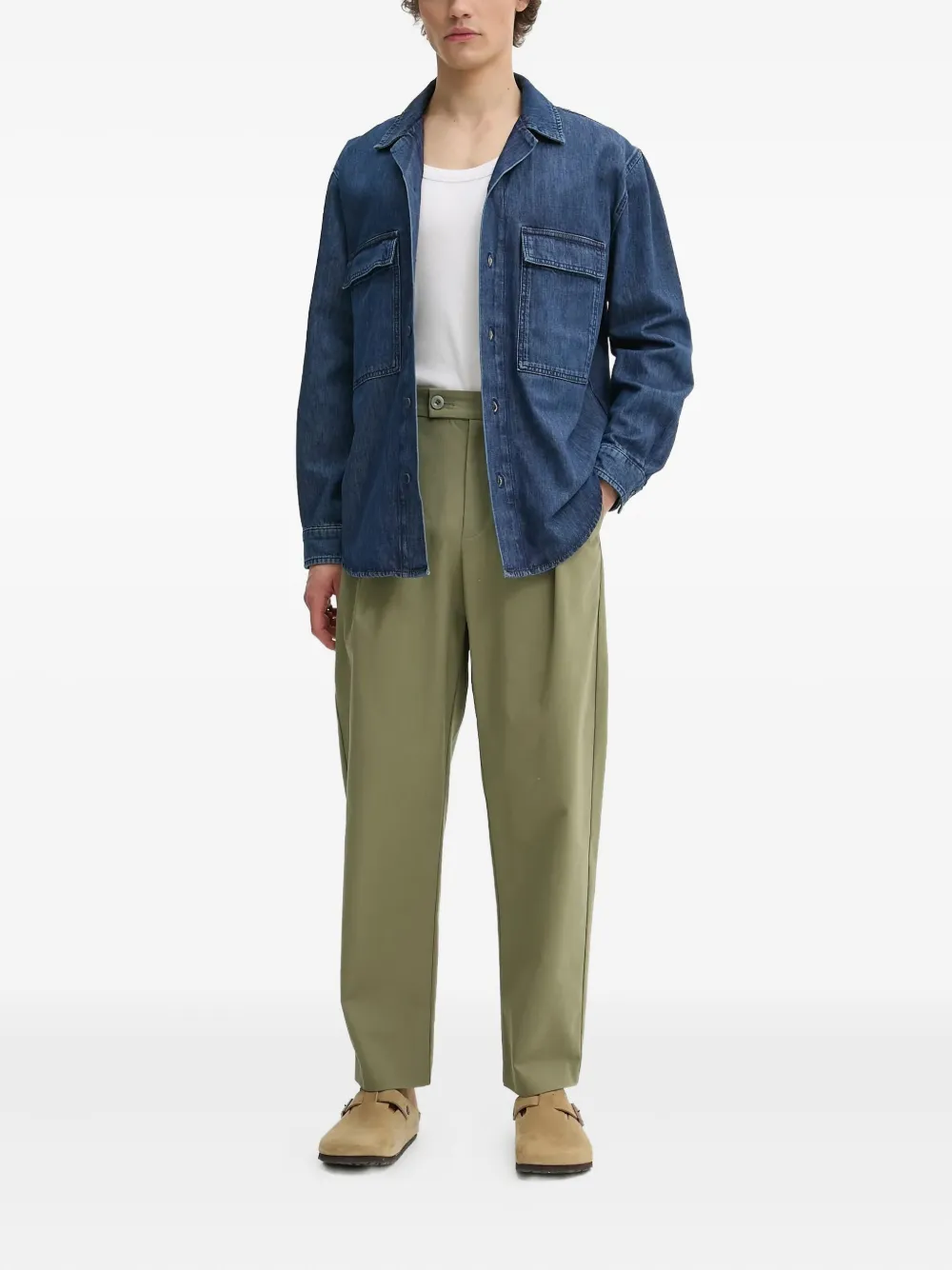 A.P.C. pleated-front trousers | Tailored Pants | Image 2