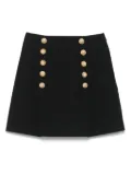 Balmain virgin wool skirt - Black