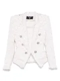 Balmain tweed jacket - White