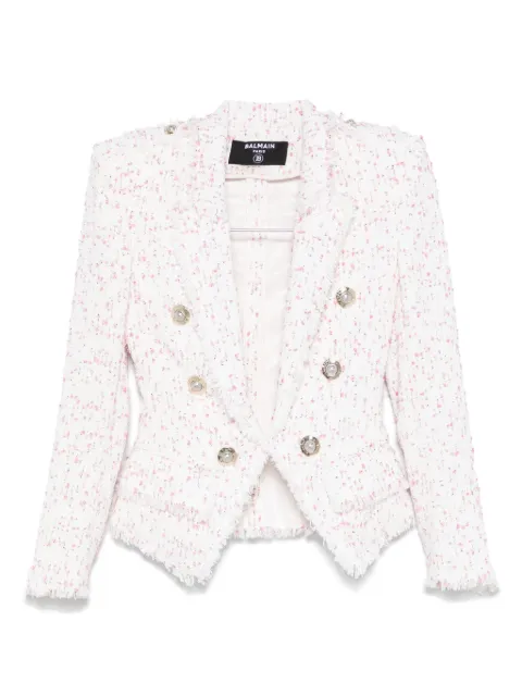 Balmain chamarra de tweed