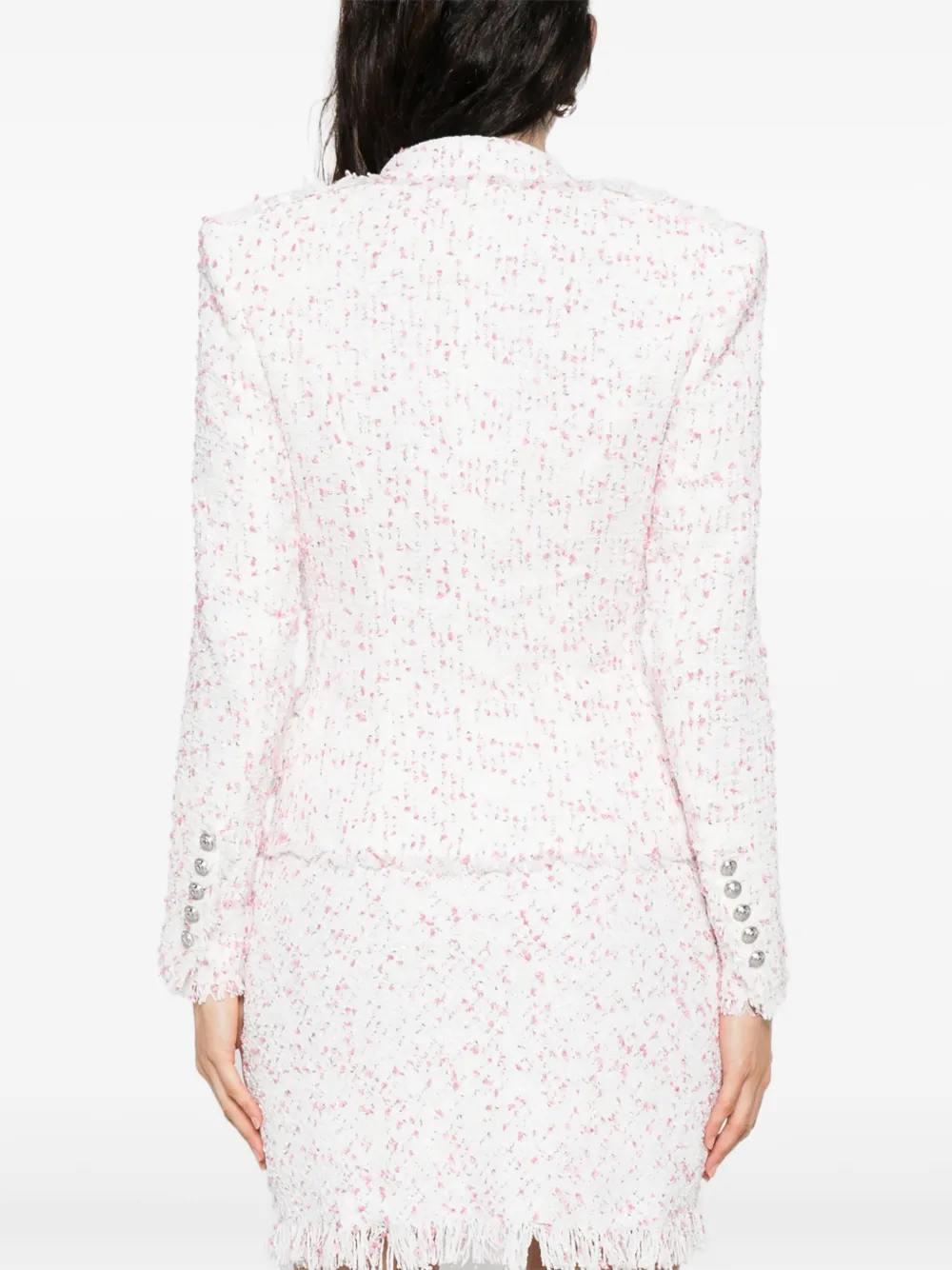 Balmain Tweed jack Wit