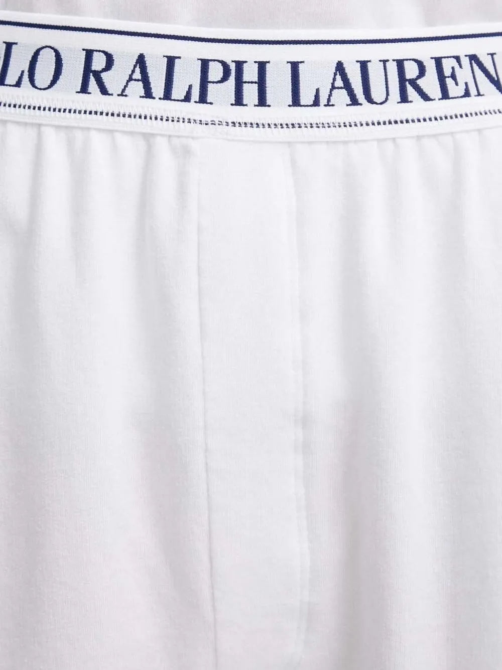 Polo Ralph Lauren Jersey pyjama met logoband Wit