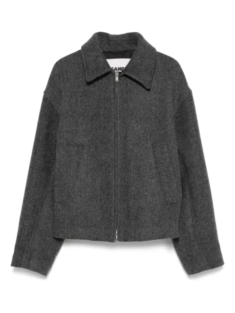 Jil Sander zip-up bomber jacket