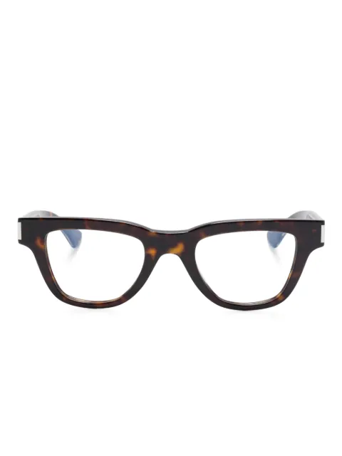 Saint Laurent Eyewear geometric-frame glasses