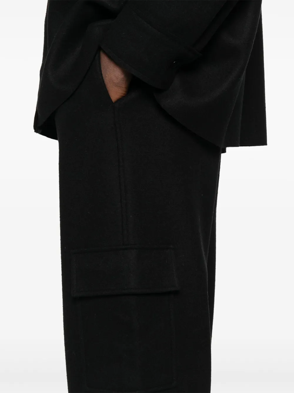 JIL SANDER+ Cargo broek Zwart