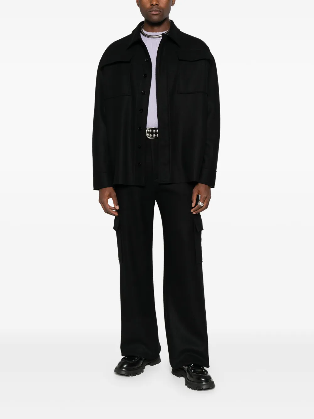 JIL SANDER+ cargo trousers - Zwart