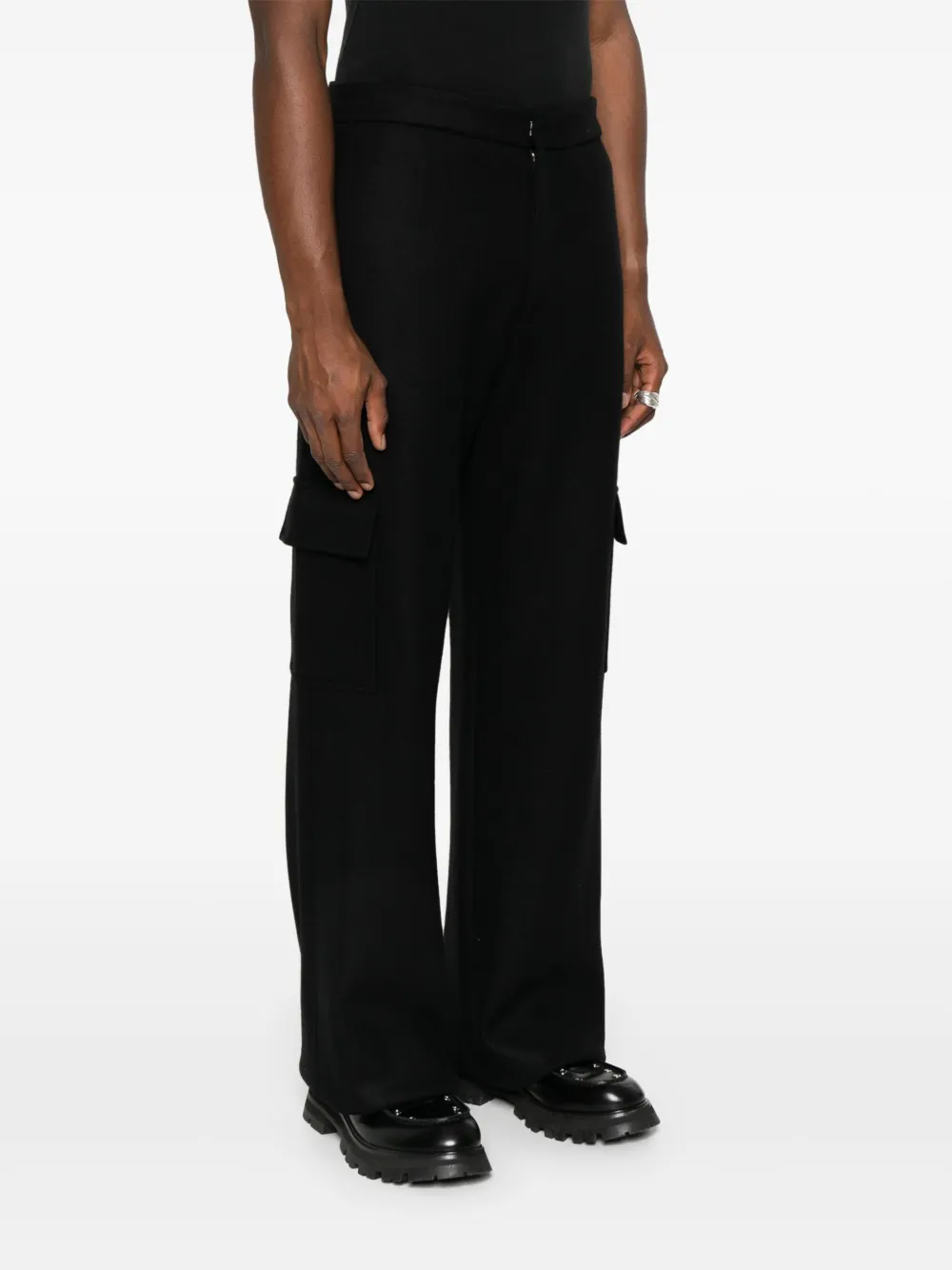 JIL SANDER+ Cargo broek Zwart
