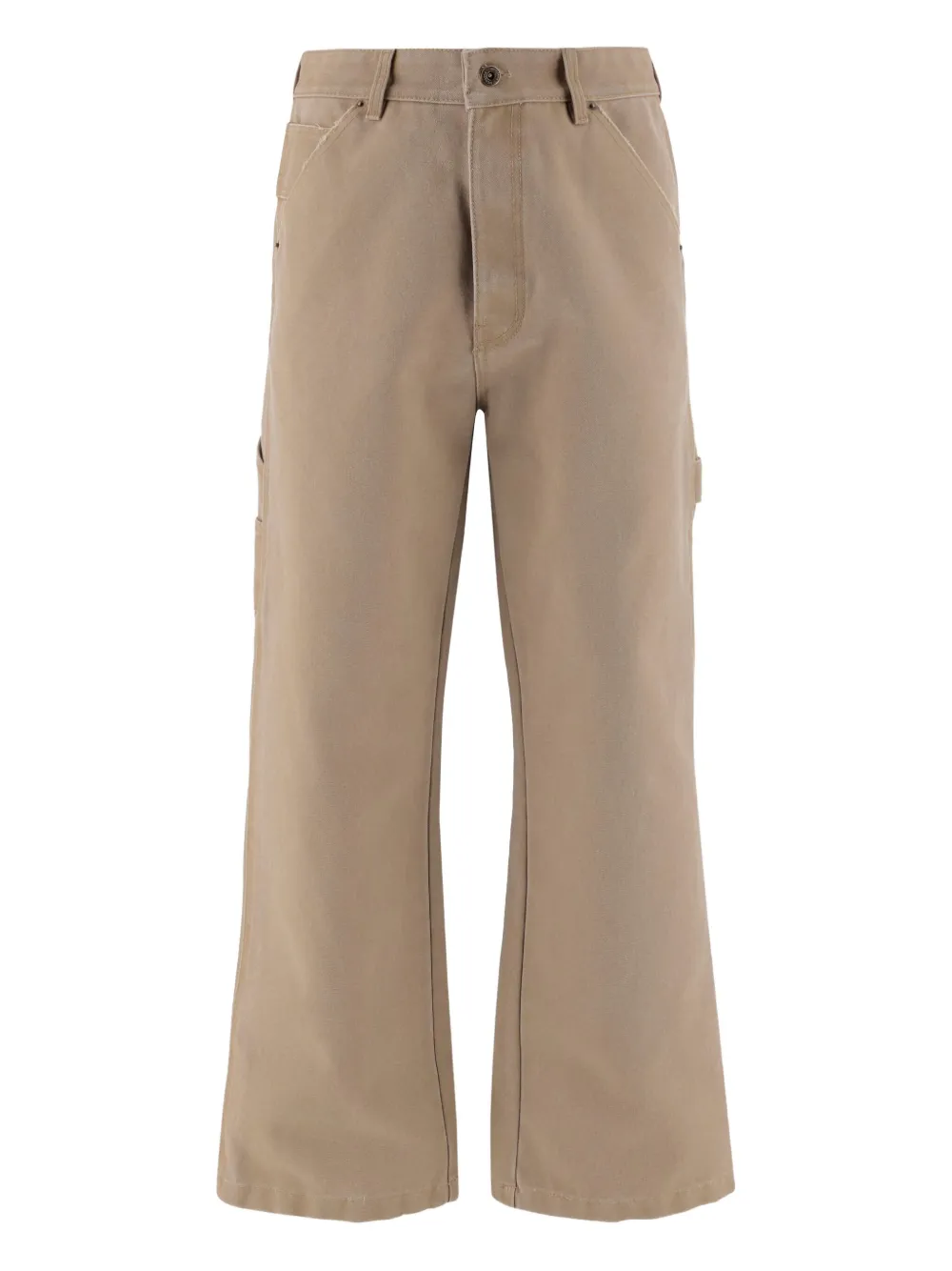 multi-pocket logo trousers