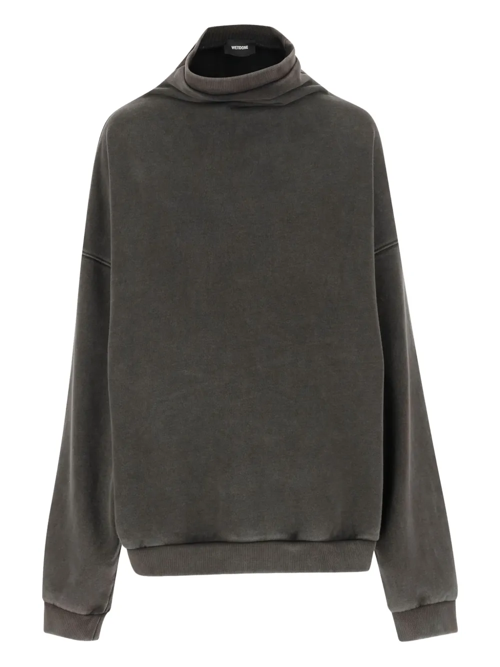 We11done high-neck sweatshirt - グレー We11done high-neck sweatshirt - グレー