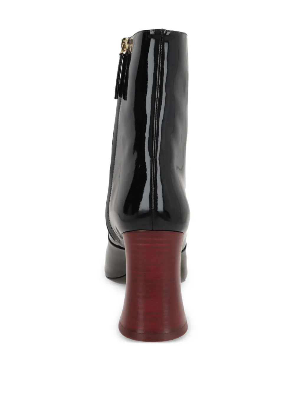 Chloé 80mm Leather Block-heel Boots