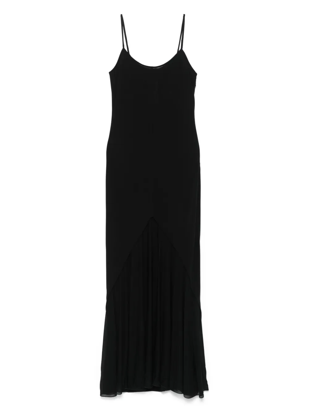 Giorgio Armani jersey midi dress - Nero
