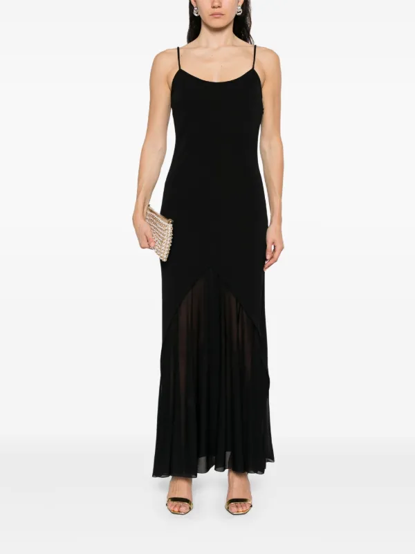 black feather evening dress Giorgio Armani main image 0