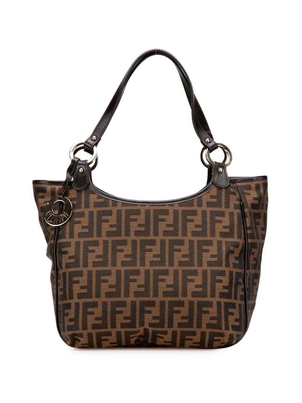 Fendi Pre-Owned 2010-2025 Zucca Canvas Chef tote bag | Brown | Image 1
