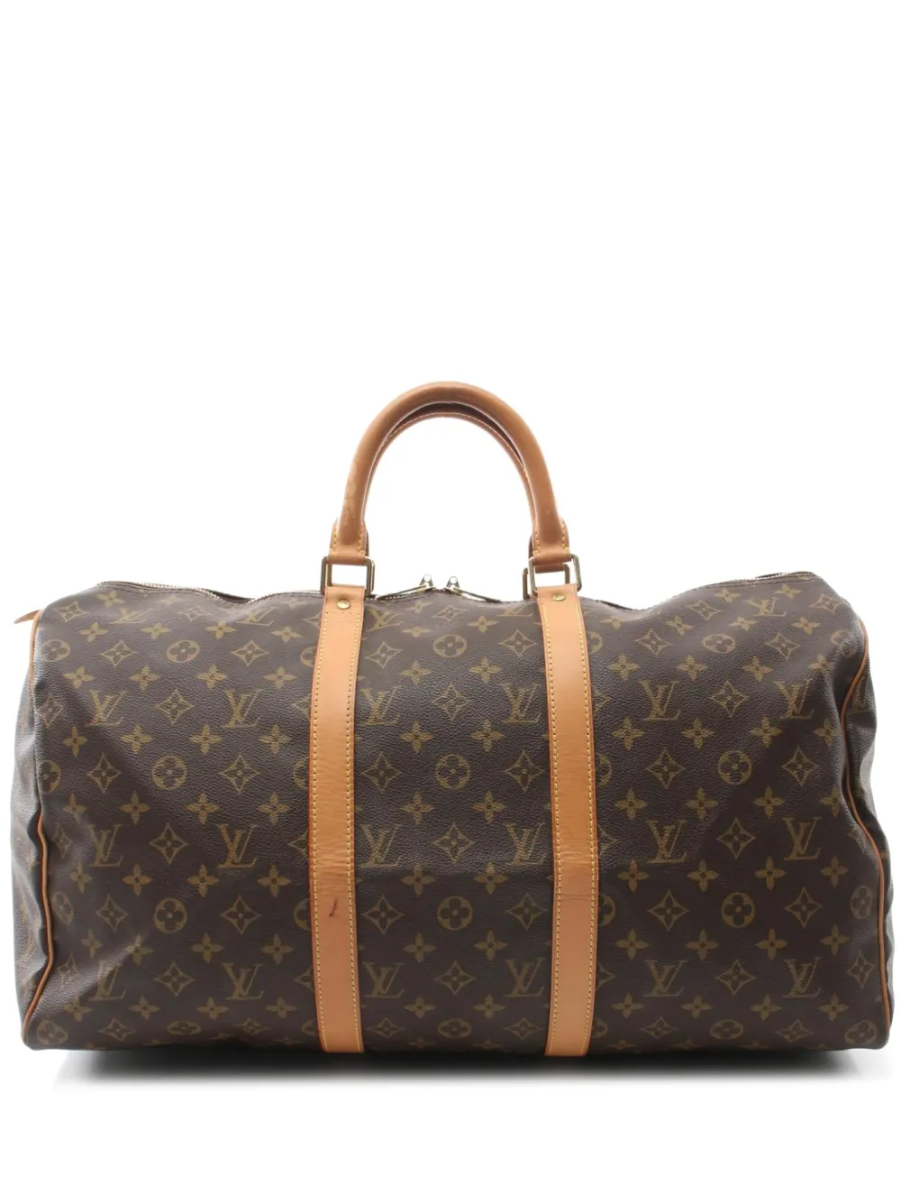 Louis Vuitton Pre-Owned 2000 Keepall 50 bag - ブラウン Louis Vuitton Pre-Owned 2000 Keepall 50 bag - ブラウン