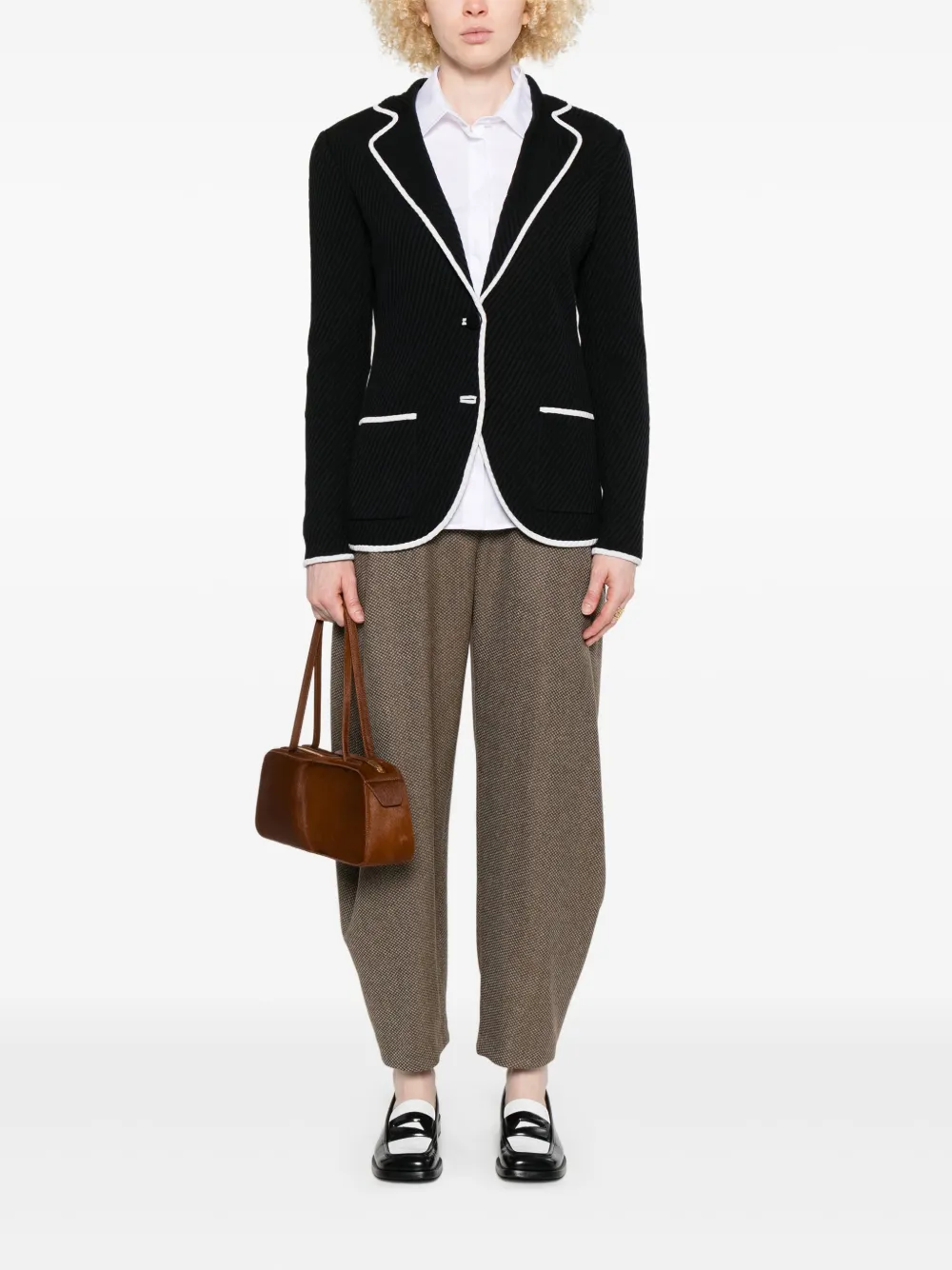 Giorgio Armani single-breasted blazer | Blazers | Image 2