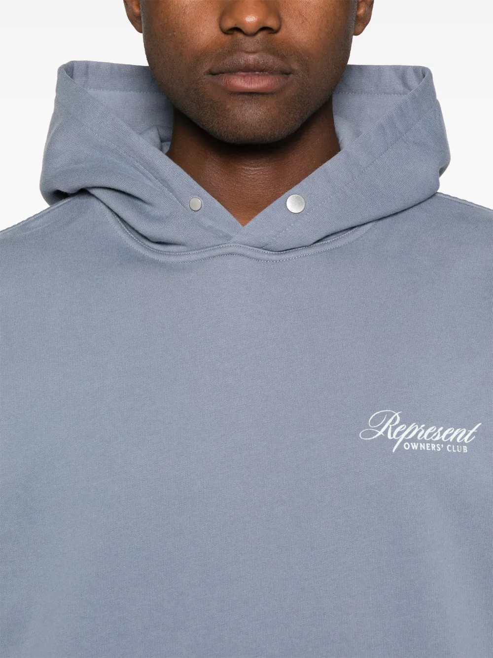 Represent Katoenen hoodie Blauw