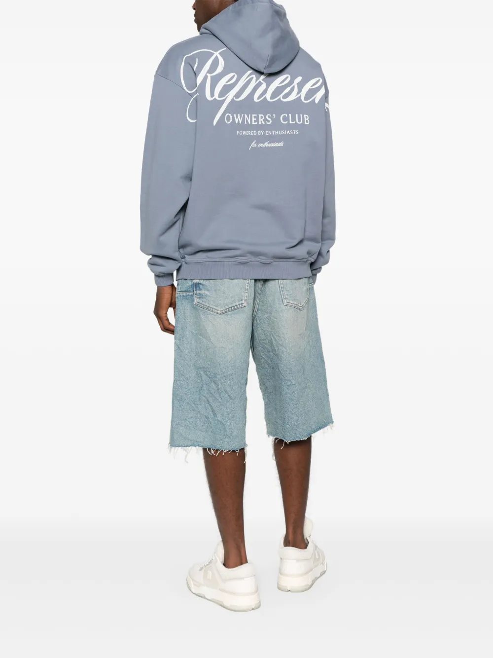 Represent Katoenen hoodie Blauw