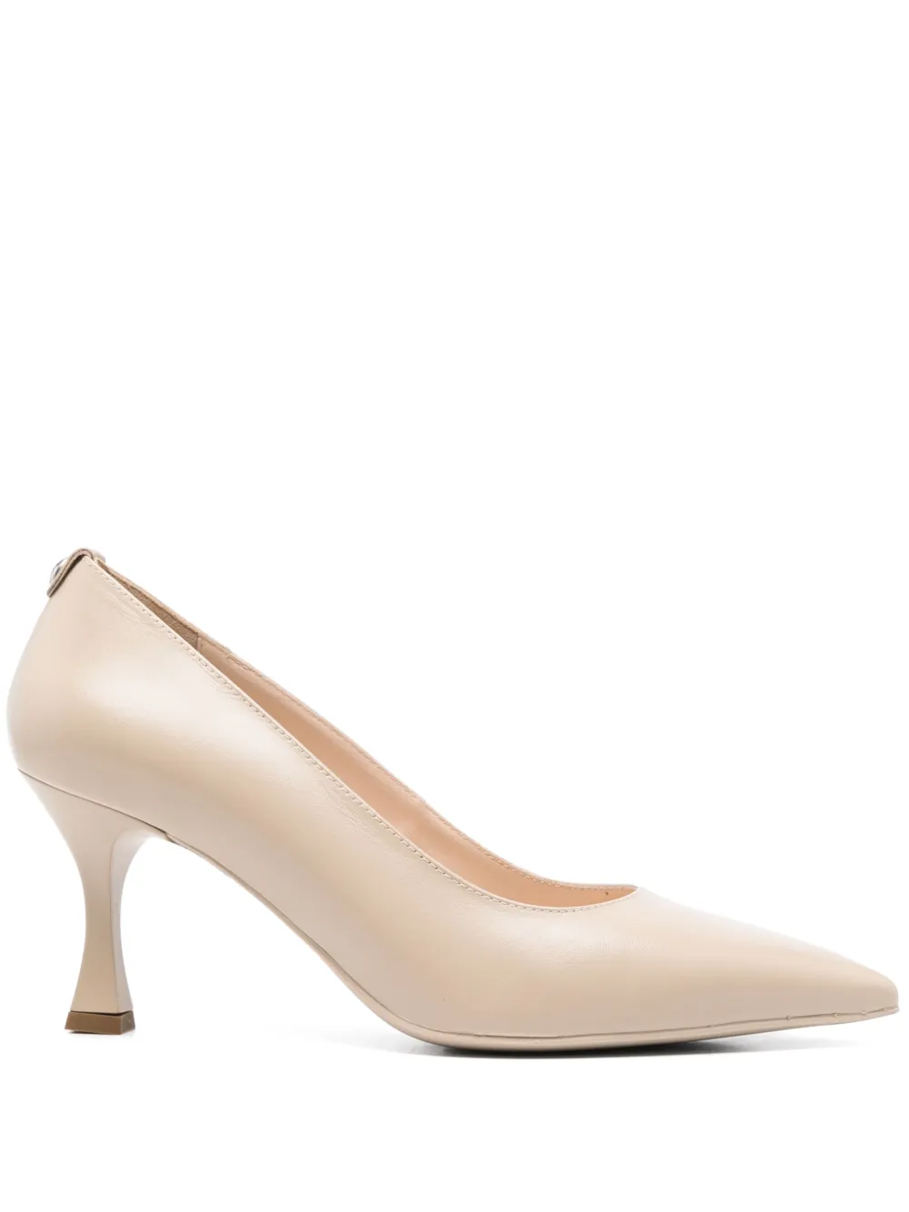 NeroGiardini leather heeled pumps Neutrals