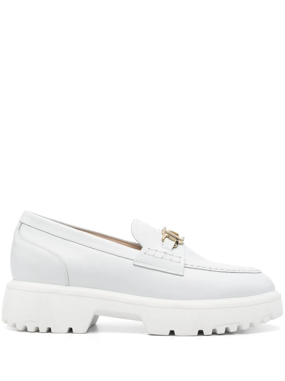 NeroGiardini 40mm leather loafers White