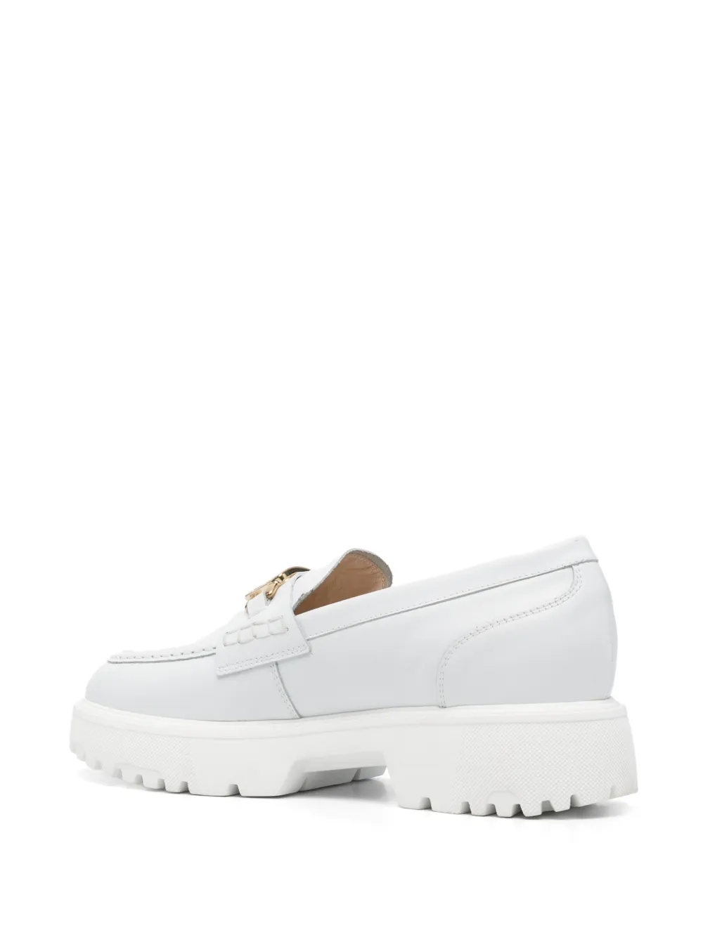 NeroGiardini 40mm leather loafers White