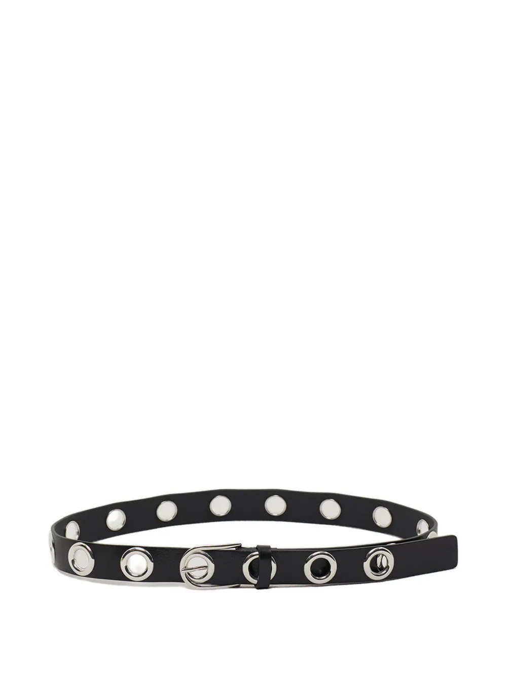 Closed Leren riem Zwart
