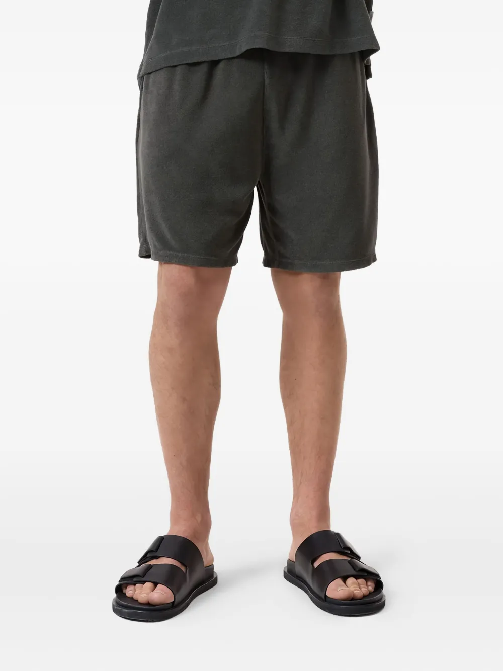 Closed Shorts van katoenblend Grijs