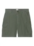 Closed cotton shorts - Green